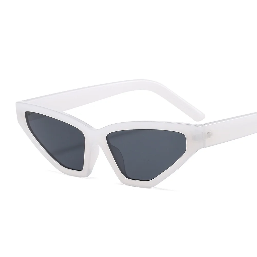 Küçük TriangleCat Göz Güneş Gözlüğü Kadın Moda Yeni Vintage Shades Erkekler Tasarımcı güneş gözlüğü UV400 Gözlük Oculos Gafas De Sol Görüntü 5