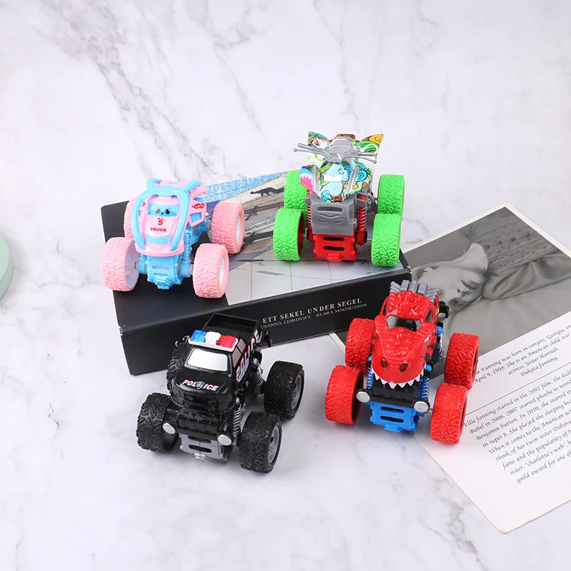 4 Tekerlekli Canavar Dinozor Kamyon Atalet oyuncak arabalar Çocuklar için Erkek Kız Hediyeler 2022 YENİ Oyuncaklar Çocuklar için 2 İla 4 Yaşında Görüntü 4