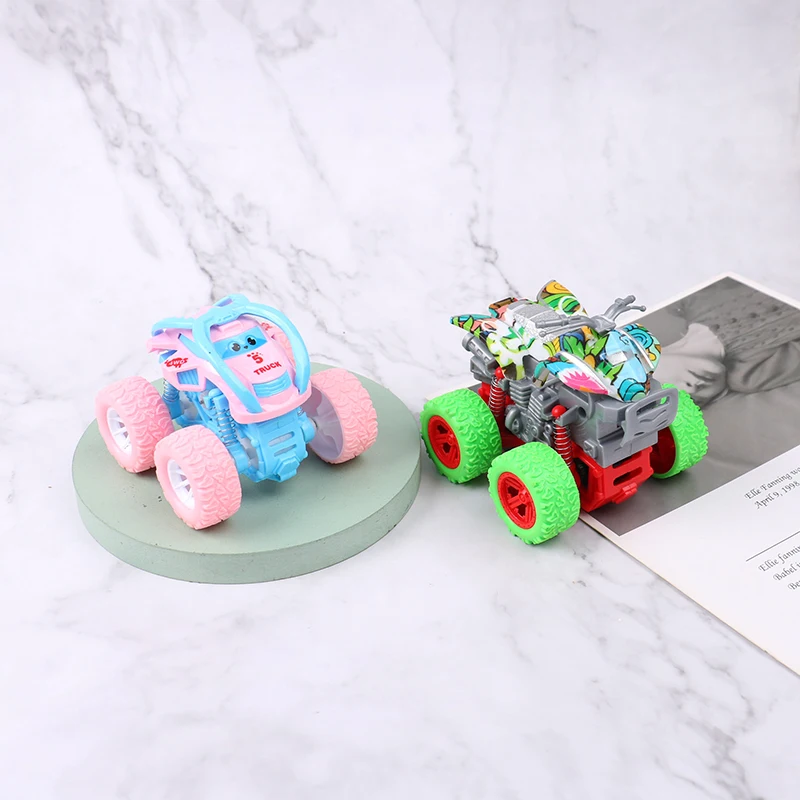 4 Tekerlekli Canavar Dinozor Kamyon Atalet oyuncak arabalar Çocuklar için Erkek Kız Hediyeler 2022 YENİ Oyuncaklar Çocuklar için 2 İla 4 Yaşında Görüntü 5