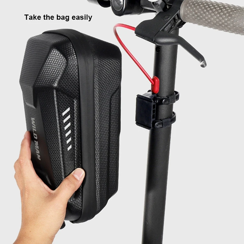 Ayrılabilir Bisiklet Çantası 3L Elektrikli Araba Çantası Araba İlk Çanta EVA Sert Kabuk Bisiklet Çantası Görüntü 4