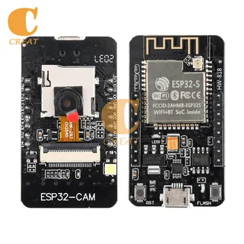 ESP32-CAM - Integrated CH340 WiFi Bluetooth Geliştirme Kurulu ile OV2640 Kamera Modülü USB Seri Port CH340 Arduino için 1