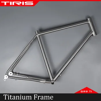 TİRİS Titanyum Çakıl bisiklet iskeleti Cyclocross bisiklet şasisi Yarış Bisiklet Frameset 700C 29 Özel 1
