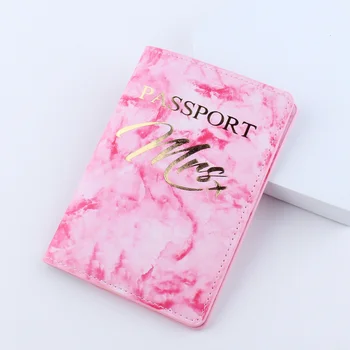 Yeni Pu Deri Pasaport Kapağı Kadın Erkek Seyahat KİMLİK Kredi Kartı Pasaport Tutucu Paket cüzdan Çanta Kılıfı Seyahat Çantası 1