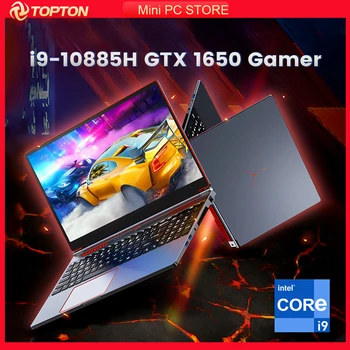 Oyun Dizüstü 10th Gen Intel Core i9 10880H i7 10750H GTX 1650 4G 16.1 İnç 144Hz IPS Ekran Dizüstü Bilgisayar Windows 11 Bilgisayar 1