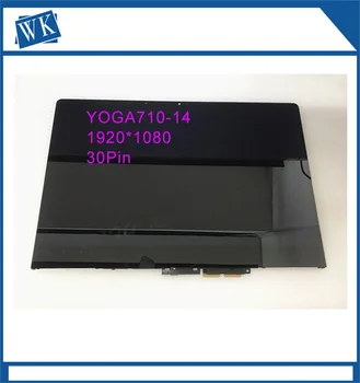 14 inç Lenovo Yoga710-14 Yoga 710 14 YOGA 710-14IKB LCD Dokunmatik Ekran Meclisi 1920*1080 1
