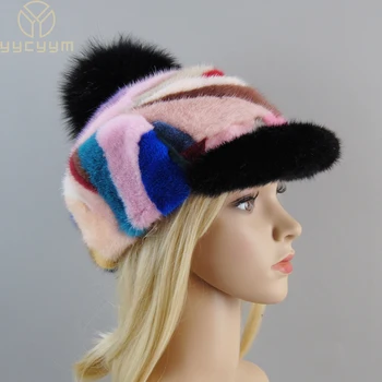 2022 yeni moda kış şapka kadınlar için hip hop kaba yün şapka kayak şapka kore pilotlar sıcak kış örme kulak kapağı Satılık! \ Giyim Aksesuarları - Korkmazambalaj.com.tr 11