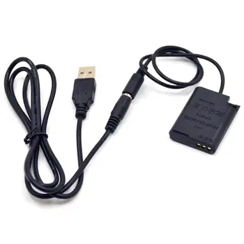 USB KABLOSU + ENEL23 EN-EL23 kukla pil EP-67A EP67A DC Çoğaltıcı güç adaptörü kaynağı için Nikon Coolpix P600 P610 P900s E700 S810C 1