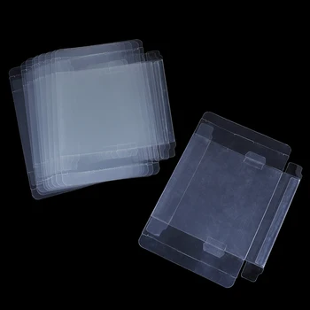 Sıcak satış 10 adet/grup GB GBA GBC Kutusu Şeffaf Plastik Kutu Koruyucuları Kol Video Oyunu Kutulu 1