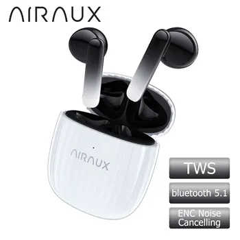 AırAux AA-UM13 TWS bluetooth V5. 1 Kulaklık kablosuz kulaklıklar HiFi Stereo Kulaklık Su Geçirmez Kulaklık Desteği Ses Asistanı 1
