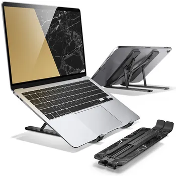 I - BLASON Cosmo laptop standı Ayarlanabilir Taşınabilir bilgisayar standı Alüminyum Alaşımlı dizüstü bilgisayar tutucu Çok Açılı MacBook için Standı 1