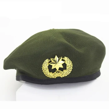 Akrilik Net Kap Örgü Örme Nefes Bere Yetişkinler ve Çocuklar için Askeri Fan asker şapkası Erkek Kadın Çocuk Performans Şapka 1