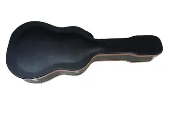 Yükseltme 41 inç Siyah Sert Akustik Gitar Kılıfı Anti-şok Su Geçirmez İstikrarlı Tuş Kilidi İle Martin Serisi Gitar 1