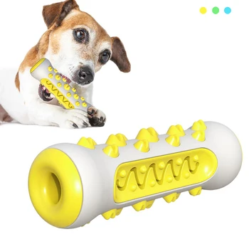 Pet Köpek Çiğnemek Oyuncak Molar Diş Fırçası Köpek Oyuncak Çiğnemek Diş Temizliği Güvenli Esneklik Yumuşak TPR Köpek Diş Bakımı Ekstra sert Pet Oyuncak