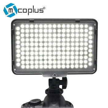 Mcoplus LED-168 LED Video lamba fotoğraf ışığı Canon Nikon Pentax Panasonic Olympus ve DV Kamera Dijital SLR fotoğraf Makinesi 1