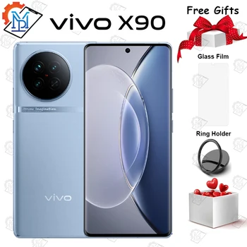Orijinal Vivo X90 5G Cep Telefonu 6.78 İnç Bu Boyut 9200 Octa Çekirdek Android 13 Kökenli OS 3 Kamera 50.0 MP IP64 Akıllı Telefon 1
