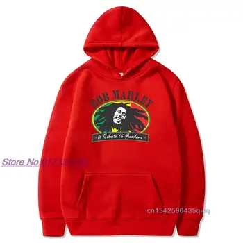Komik tişört Hipster Hoodies Kazak Özgürlük Bob Marley Baskı Üstleri Giyim Funky Streetwear Vintage Uzun kollu Hoodies 1