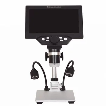 USB Dijital Mikroskop Alüminyum Alaşımlı Stent İle 600X3. 6 MP 4.3 İnç yüksek çözünürlüklü lcd ekran için pcb anakart Tamir 1