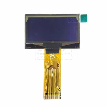 1.54 İnç OLED Ekran Beyaz Renk 128 * 64 SSD1309ZC Sürücü Paralel I2C SPI Arayüzü COG LCD Ekran 24Pın 1