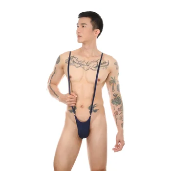 2022 Erkek İç Çamaşırı Seksi Kayış Tipi Ayarlanabilir Tek Parça Tanga T Pantolon U Dışbükey Çanta Çanta Tasarımı erkek Seksi Tek Parça İç Çamaşırı 1