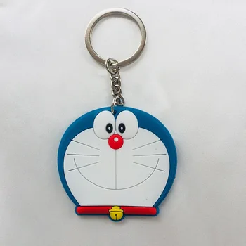 COSANER Doraemon Anime Anahtarlık PVC Karikatür Anahtarlık Anahtarlık Anahtarlık Hediyeler 1