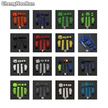 ChengHaoRan Sıcak Çok Renkli Yedek Tuş Takımı L R A B Düğmeleri Gameboy Advance Çerçeve GBA D Pedleri Güç AÇIK kapalı Düğme 1