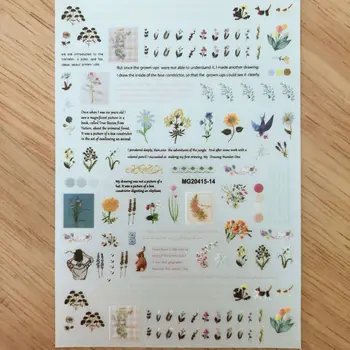 3D Tırnak Sticker Çiçek Tasarım DIY İpuçları Nail Art Dekorasyon Ambalaj Kendinden yapışkanlı Transferi Çıkartması Kaymak 1