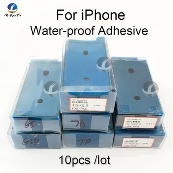 10 adet Su Geçirmez Etiket iPhone SE2 11 Pro 6 6S 7 8 Artı X XS Max XR lcd Ekran Çerçeve Çerçeve Mühür Bandı Tutkal Yapıştırıcı Onarım 1
