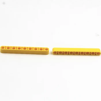 Kendinden Kilitleme Tuğla Ücretsiz Oluşturma Oyuncaklar MOC Yapı Taşları Teknik Kirişler Parçaları 9M IŞIN 20 adet Lego ile Uyumlu 40490 1