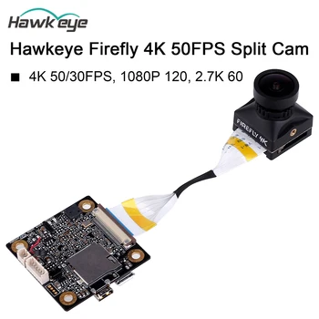 Hawkeye Bölünmüş ÇBS V3. 0 Gyro Sensörü 4K Gyro DVR Mini FPV Kamera RC Drone Uçak için 1