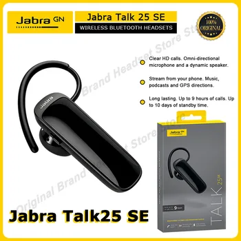 Orijinal Jabra Konuşma 25 SE kablosuz bluetooth kulaklık Mono mikrofonlu kulaklıklar GPS Araba Kulaklık Çağrı İş Kulaklık Talk25SE 1