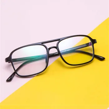 Vintage Gözlük Çerçeve Kadın Erkek Şeffaf Lens Gözlük Klasik Bayanlar Şeffaf Miyopi Optik Gözlük Çerçeveleri Unisex Gözlük 1