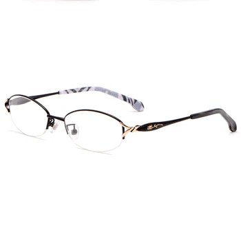 Reven Jate Yarım F3032 Çerçevesiz Gözlük Çerçevesi Optik Yarı Jant Gözlük Çerçevesi kadın Gözlük Kadın Armacao Oculos