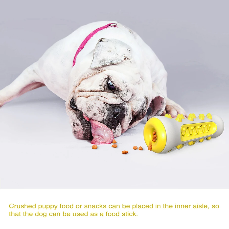 Pet Köpek Çiğnemek Oyuncak Molar Diş Fırçası Köpek Oyuncak Çiğnemek Diş Temizliği Güvenli Esneklik Yumuşak TPR Köpek Diş Bakımı Ekstra sert Pet Oyuncak Görüntü 5