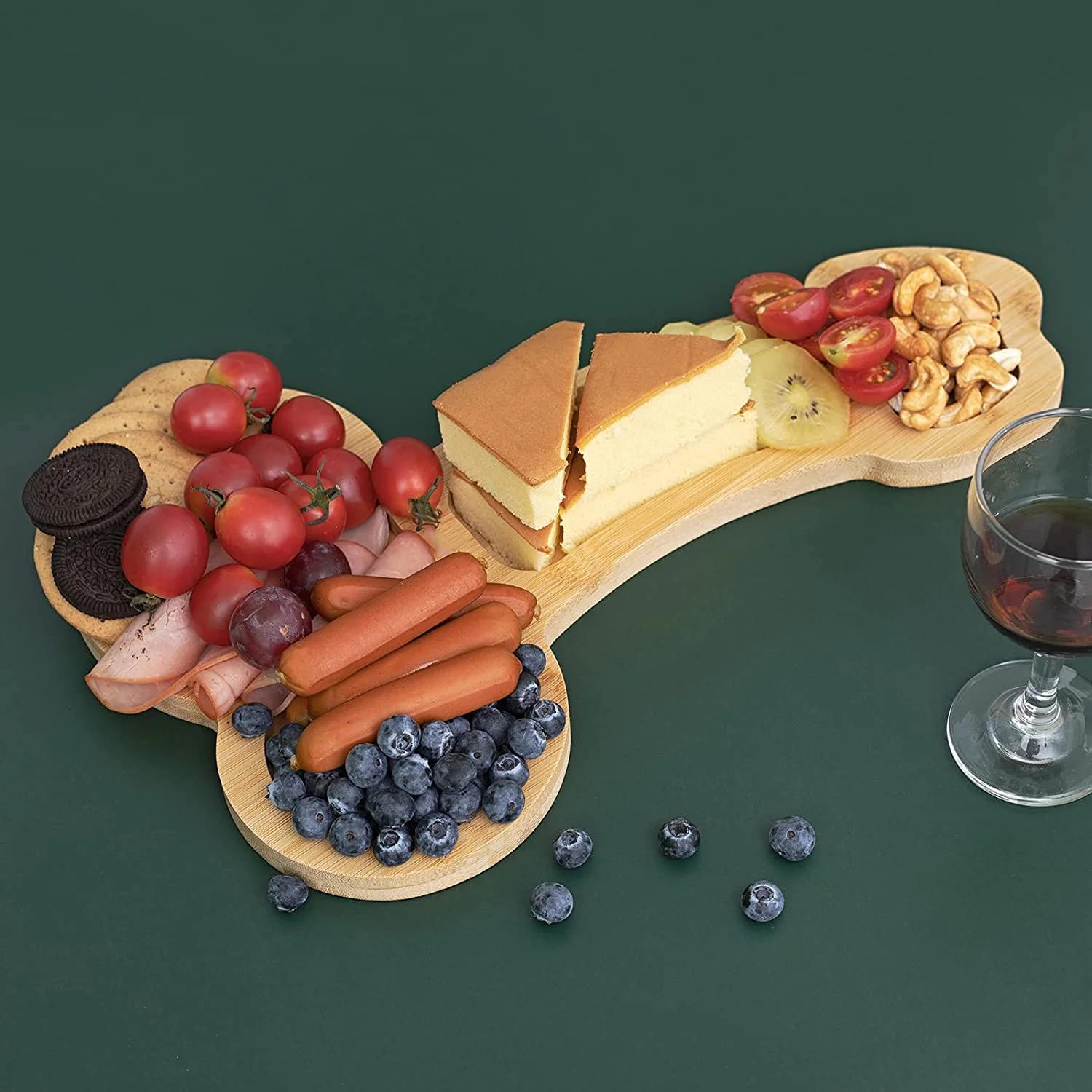 Peynir tabağı Şarküteri Panoları Gag Hediyeler Yetişkin Komik Aperatif Kurulu Komik Çatal Mutfak Şarap Et peynir tabağı Görüntü 5