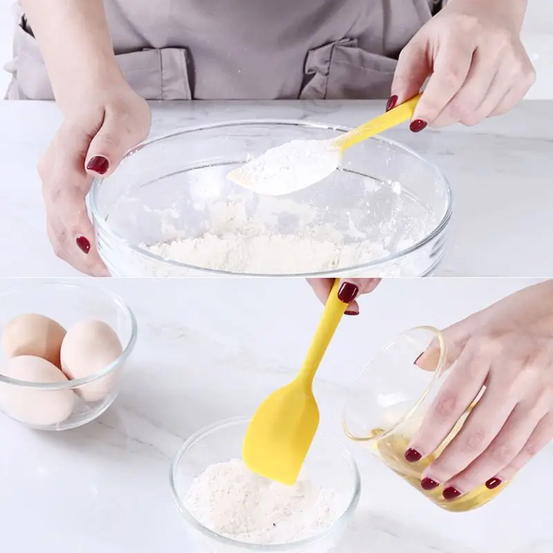 Başlık: Mutfak Silikon tereyağı Blender Krem Kek Kazıyıcı Fırça Tost Spatula Pişirme Aracı Mutfak Görüntü 2