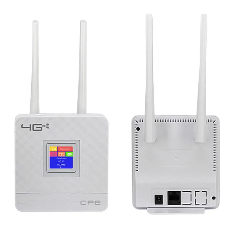 YIZLOAO CPE 4G WIFI yönlendirici 4G GSM Ağ Geçidi FDD TDD LTE WCDMA Kablosuz Modem Yönlendirici Sım Harici Antenler WAN / LAN Bağlantı Noktası Noktaları Görüntü 5