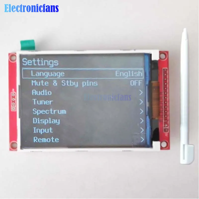 3.2 inç 320*240 TFT LCD modül ekran Ekran Dokunmatik Panel Sürücü IC ILI9341 240(RGB)*320 SPI Arayüzü (9 IO) MCU Görüntü 5