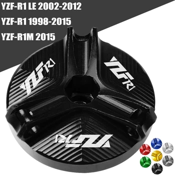 YZF R1 Motor Yağı Kapağı Cıvata Vida dolgu kapağı Yamaha YZF-R1M YZFR1 2002 2003 2004 2005 2006 2007 2008 2009 2010 2011 2012 2