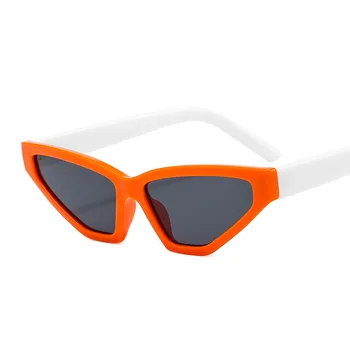 Küçük TriangleCat Göz Güneş Gözlüğü Kadın Moda Yeni Vintage Shades Erkekler Tasarımcı güneş gözlüğü UV400 Gözlük Oculos Gafas De Sol 2