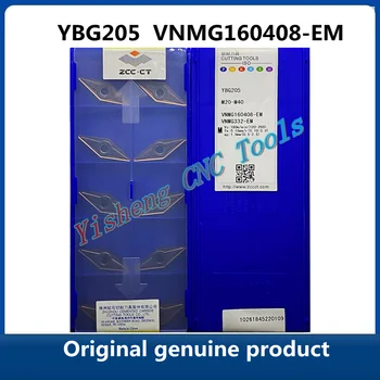 Orijinal orijinal ürün ZCC CT VNMG 160408 YBG202 VNMG160408-EM YBG205 CNC Torna Aracı Torna kesici aletler 2