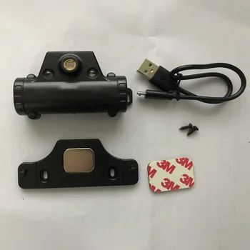 Araba tekerlek dengeleyici lazer konumlandırma kızılötesi nokta bulmak için kurşun blok lastik dengesi lazer ışığı USB şarj portu 2 LED ışıkları 2