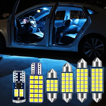 Honda Civic için 10 2014 2015 2016 2017 2018 2019 2020 FA FD 4pcs12v Araba LED Ampuller İç Okuma Lambaları bagaj lambası Aksesuarları 2