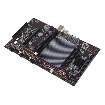 X79-H61 Madencilik Anakart LGA 2011 CPU Soket 5 PCI-E Express 3. 0X8 Yuvaları Destek 3060 GPU DDR3 Bellek Yuvası için Madenci 2