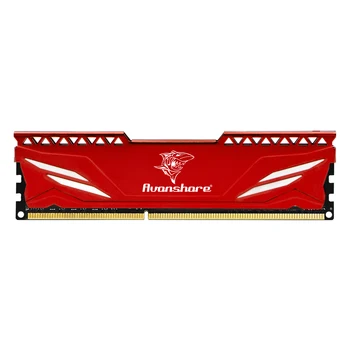 Avanshare Radiater Masaüstü Memoria DDR3 8GB 4GB 1600MHz 1300MHz kırmızı ısı emici RAM Intel AMD anakart Tüm Uyumlu 2