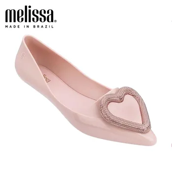 Melissa Metal Kalp Kraliçe Kadın Adulto Jöle Ayakkabı Moda Sandalet 2020 Kadın Jöle Sandalet Melissa kadın ayakkabısı kadın ayakkabısı 2
