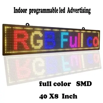 Kaydırma LED İşaretleri Tam Renkli SMD PH10mm 40 
