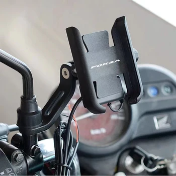 HONDA FORZA 750 için 125 250 300 350 Forza Motosiklet aksesuarları cep telefon tutucu GPS navigasyon montaj braketi 2