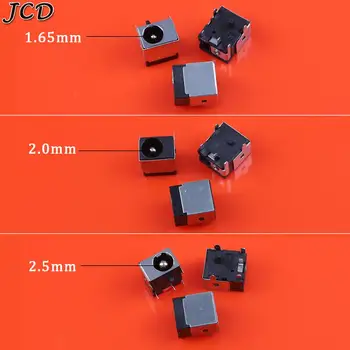 JCD 1 ADET DC Güç Jakı konektör soket 1.65 mm 2.0 mm 2.5 mm için HP / Asus / Acer / Lenovo Dizüstü Bilgisayar şarj portu 2