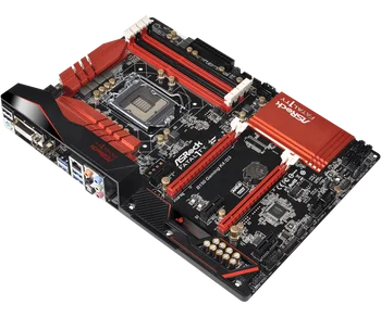Intel B150 Anakart ASRock B150 Oyun K4 / D3 LGA 1151 DDR3 64GB USB 3.1 ATX Çekirdek i5-7400 cpu'lar 2
