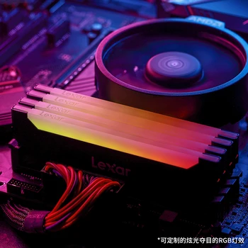 Lexar Orijinal RAMS DDR4 RGB Bellek 8GB 16GB 3600MHZ DDR4 DIMM XMP memoria ram ddr4 DIMM masaüstü bellek Rams Bilgisayar PC için 2